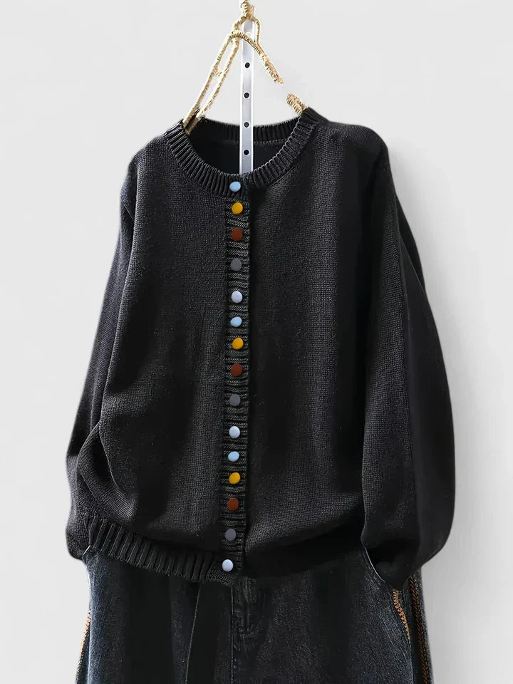 Vanessa | Cozy Button Cardigan