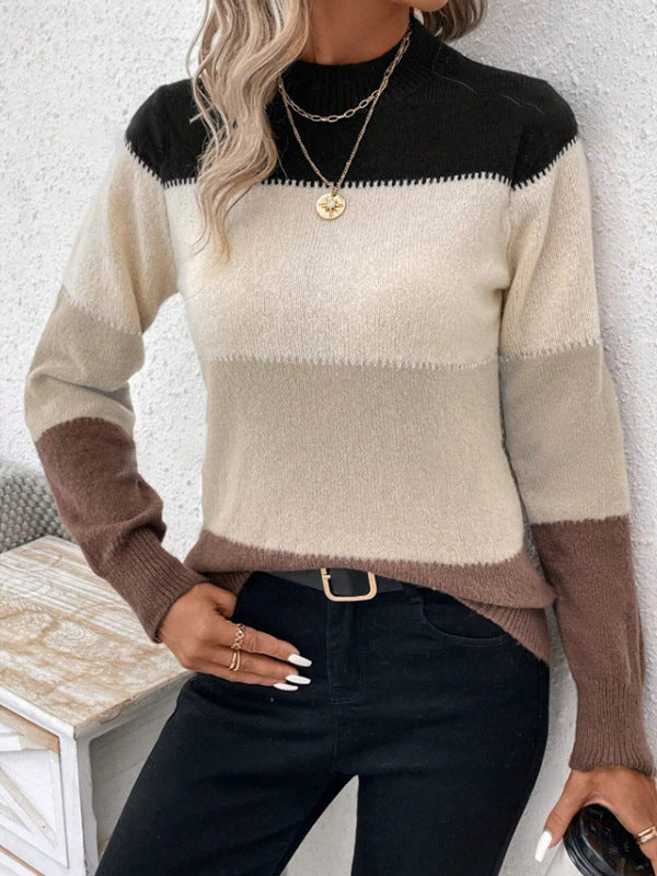 Mia | Modern Colorblock Sweater