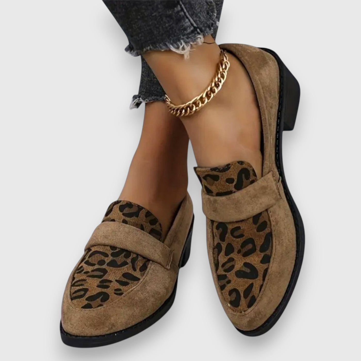 Rachel | Orthopedic Leopard Shoes