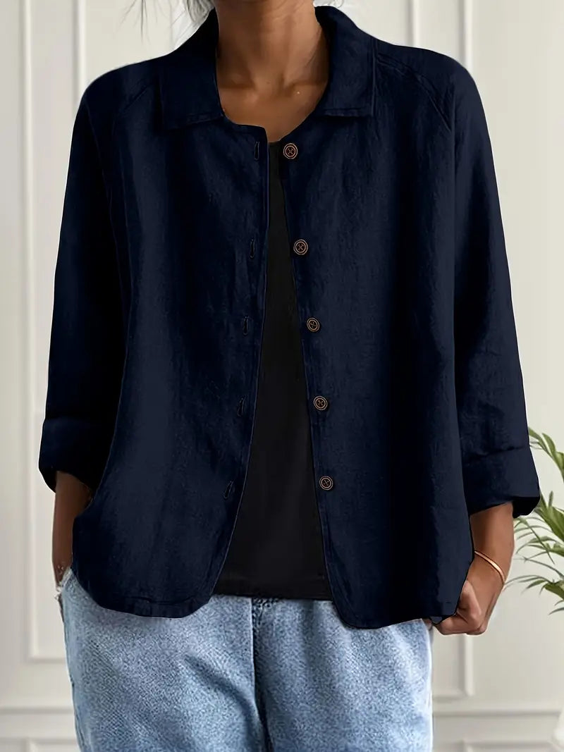 Lori | Breezy Linen Jacket