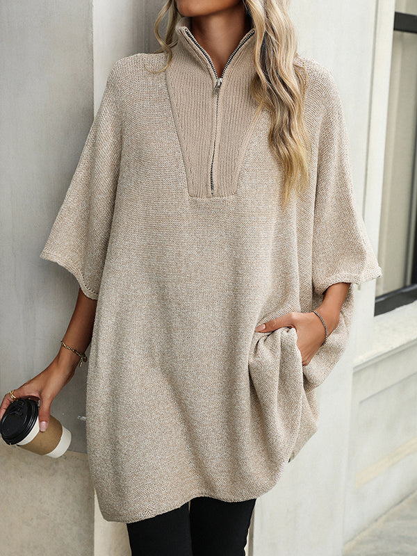 Chloe | Cozy Poncho Sweater