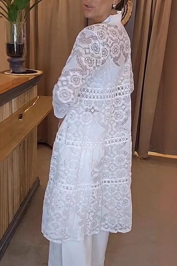 Sophia | Elegant Lace Shirt