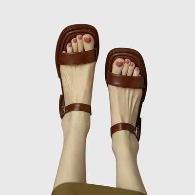 Cynthia | Orthopedic Leather Sandals