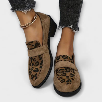 Ella | Stylish Leopard Loafers