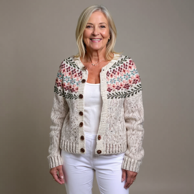 Rose | Handcrafted Knit Cardigan