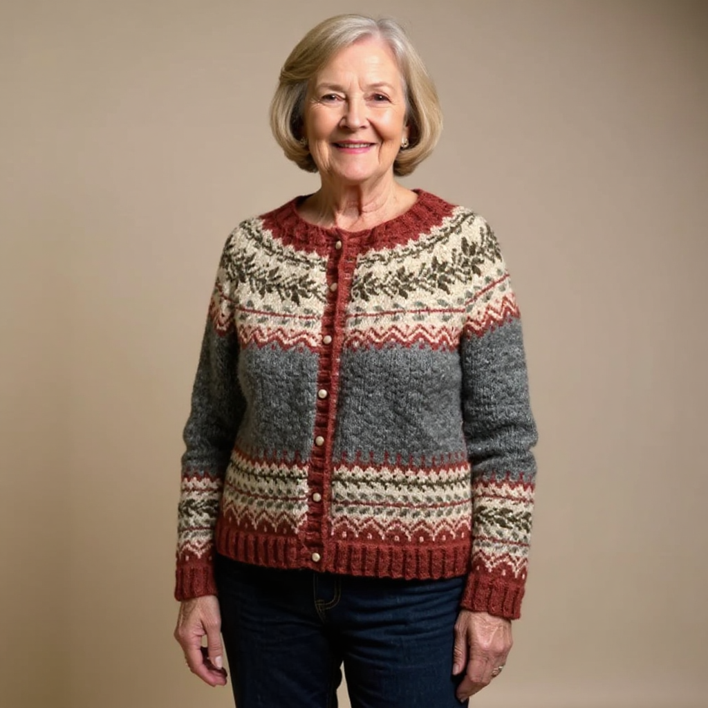 Audrey | Icelandic Knit Cardigan