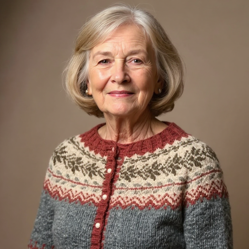 Audrey | Icelandic Knit Cardigan