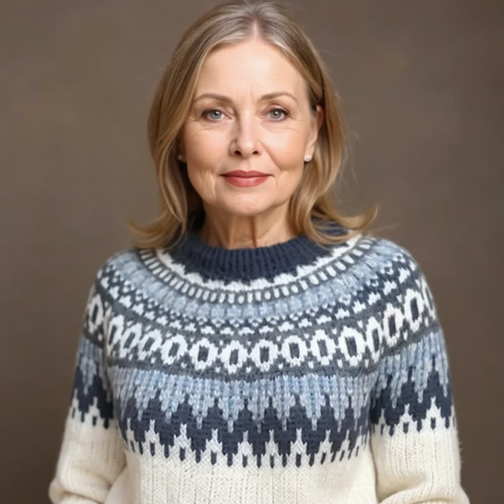 Sophia | Handcrafted Icelandic Sweater