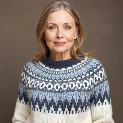 Sophia | Handcrafted Icelandic Sweater