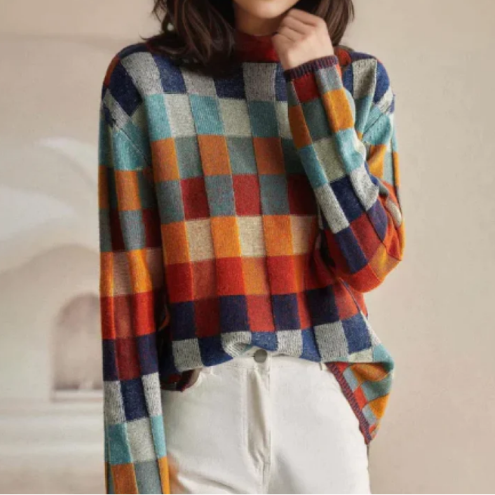 Brooke | Vibrant Knit Sweater