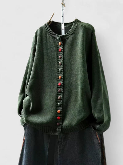 Vanessa | Cozy Button Cardigan