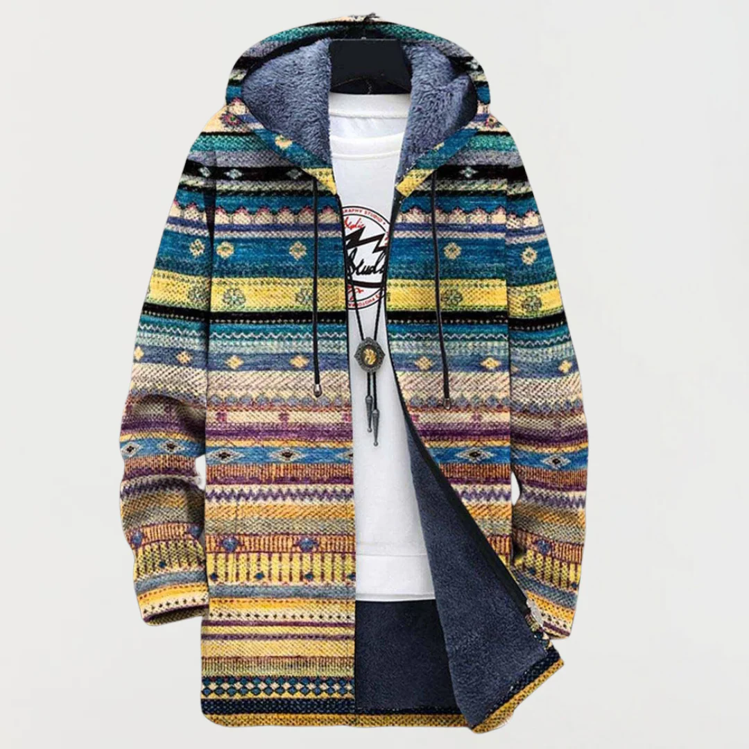 Ella | Artistic Hooded Jacket