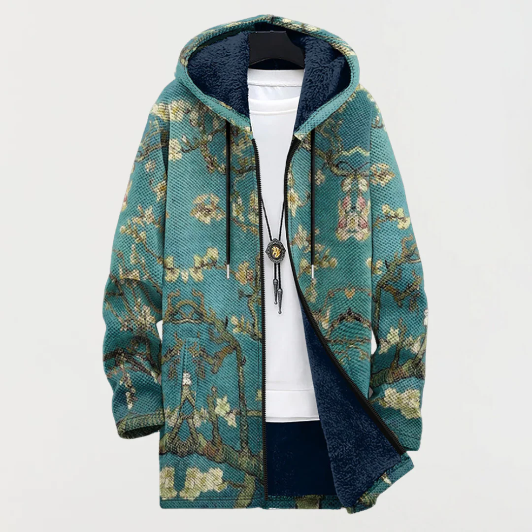 Ava | Artistic Hooded Cardigan