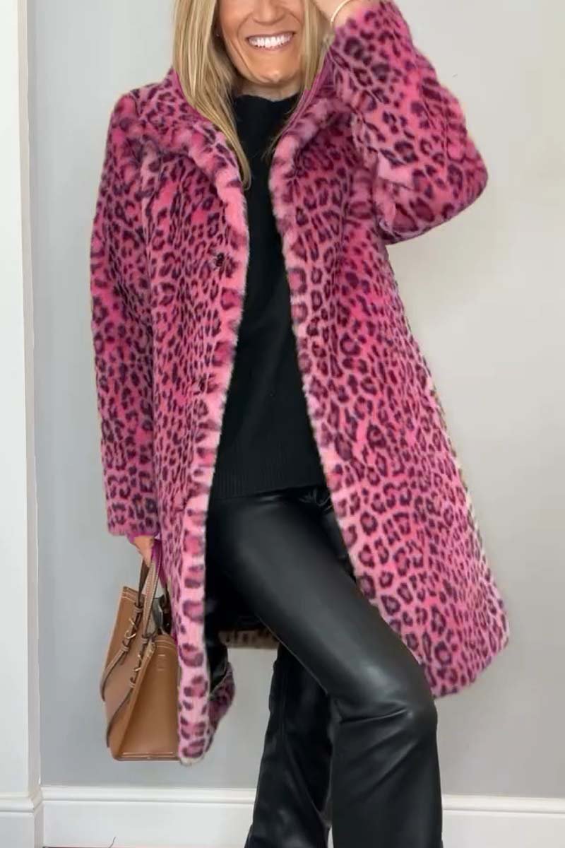 Megan | Chic Leopard Coat