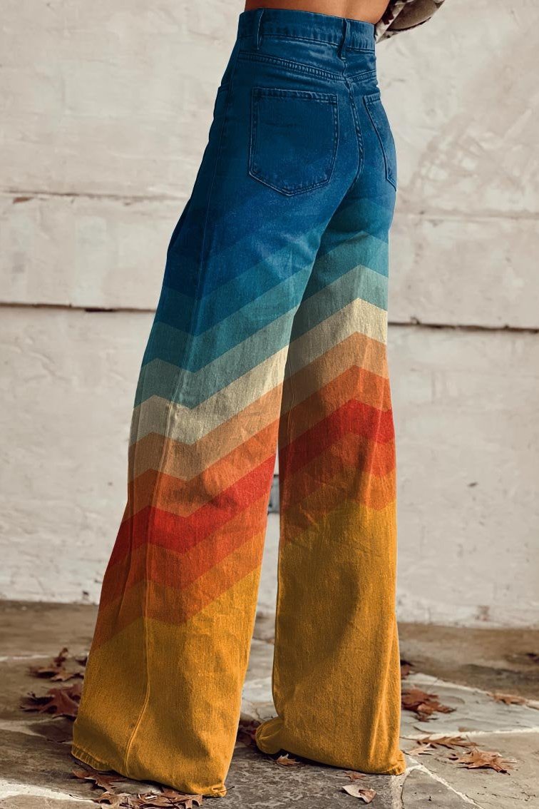 Lydia | Retro Ombre Jeans