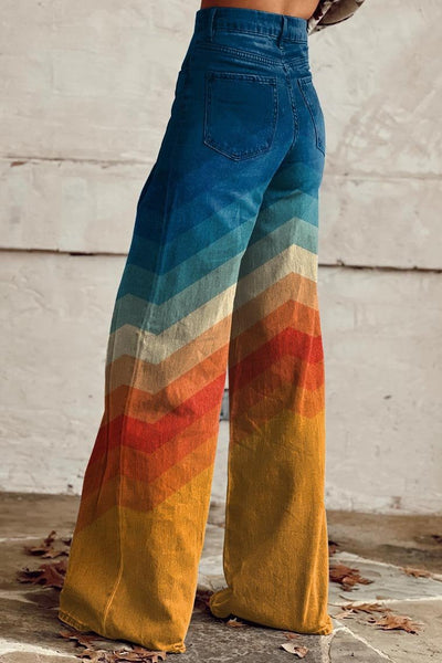Lydia | Retro Ombre Jeans