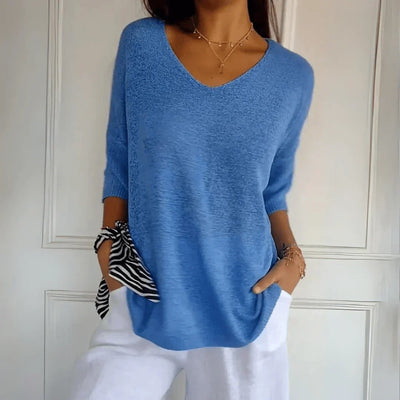 Sophie | Lightweight V-Neck Sweater
