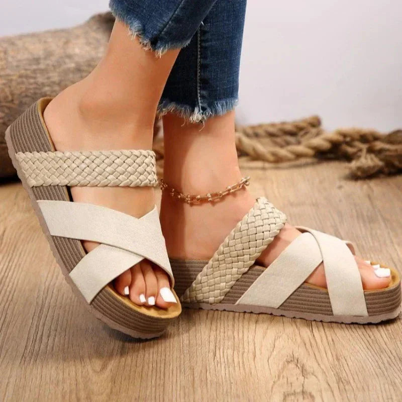 Hannah | Orthopedic Flore Sandals