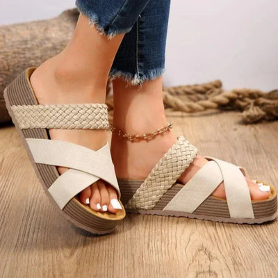 Hannah | Orthopedic Flore Sandals
