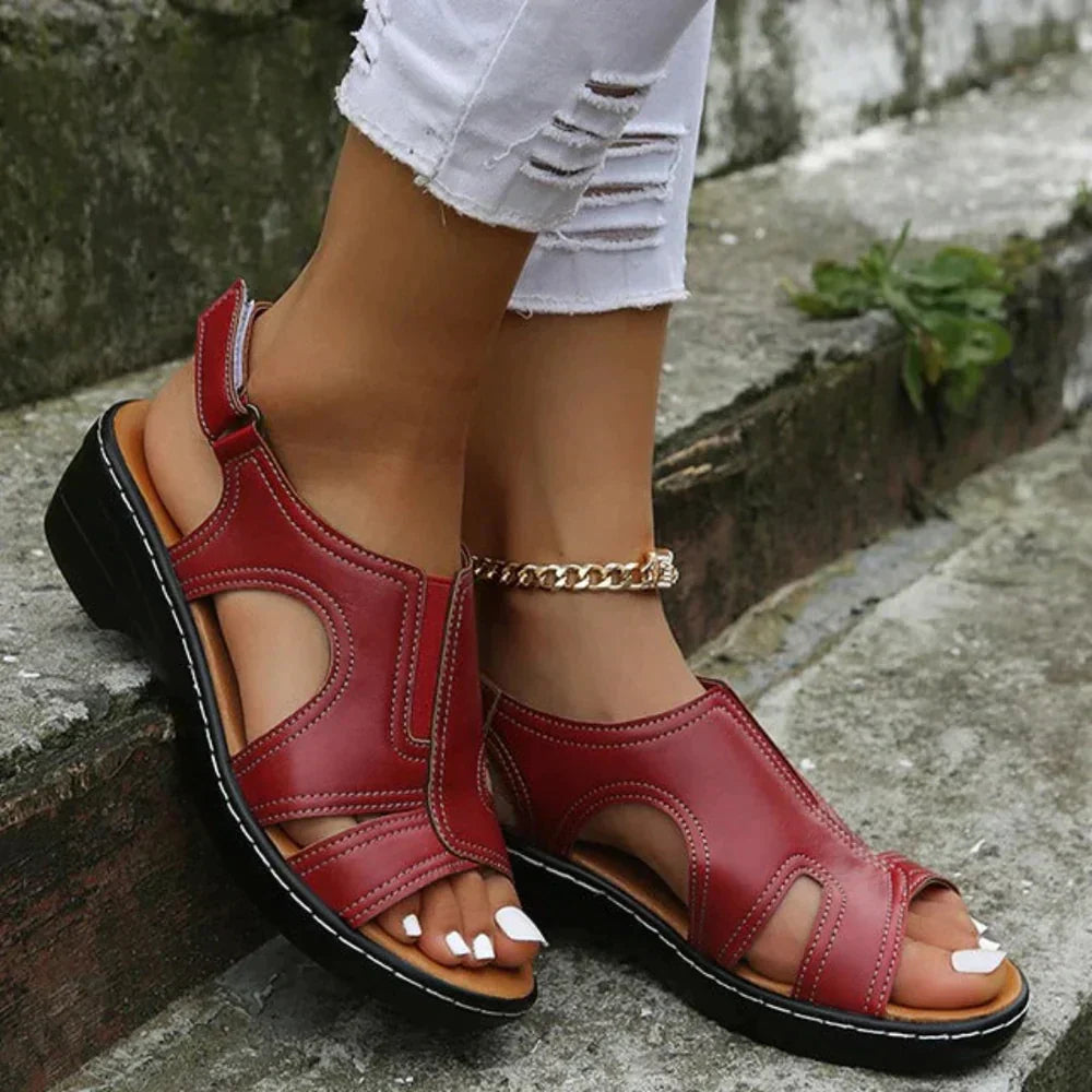 Evelyn | Orthopedic Wedge Sandals