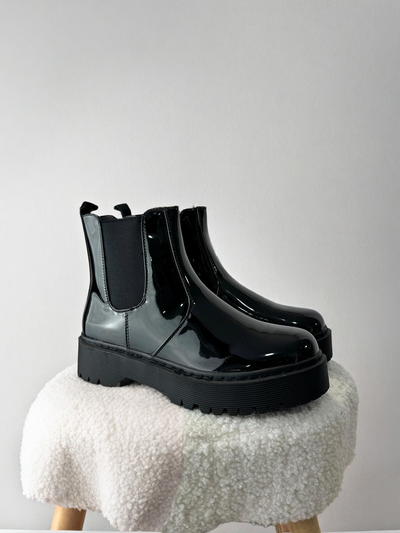 Katherine | Elegant Leather Ankle Boots