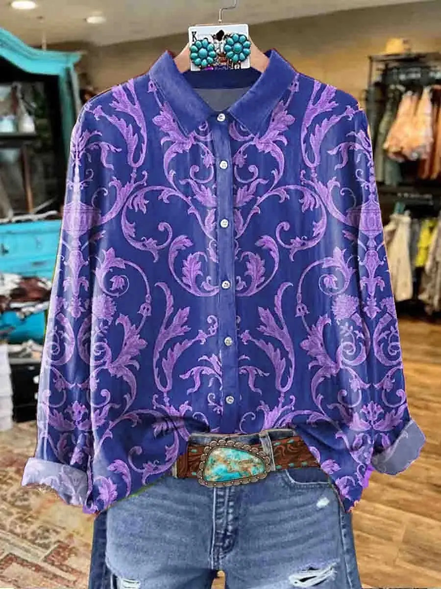 Sophia | Bohemian Floral Shirt