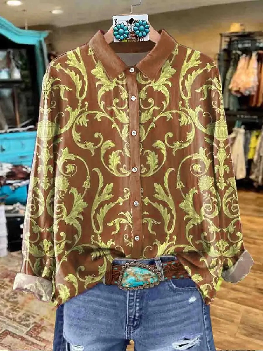 Brooklyn | Bohemian Floral Shirt